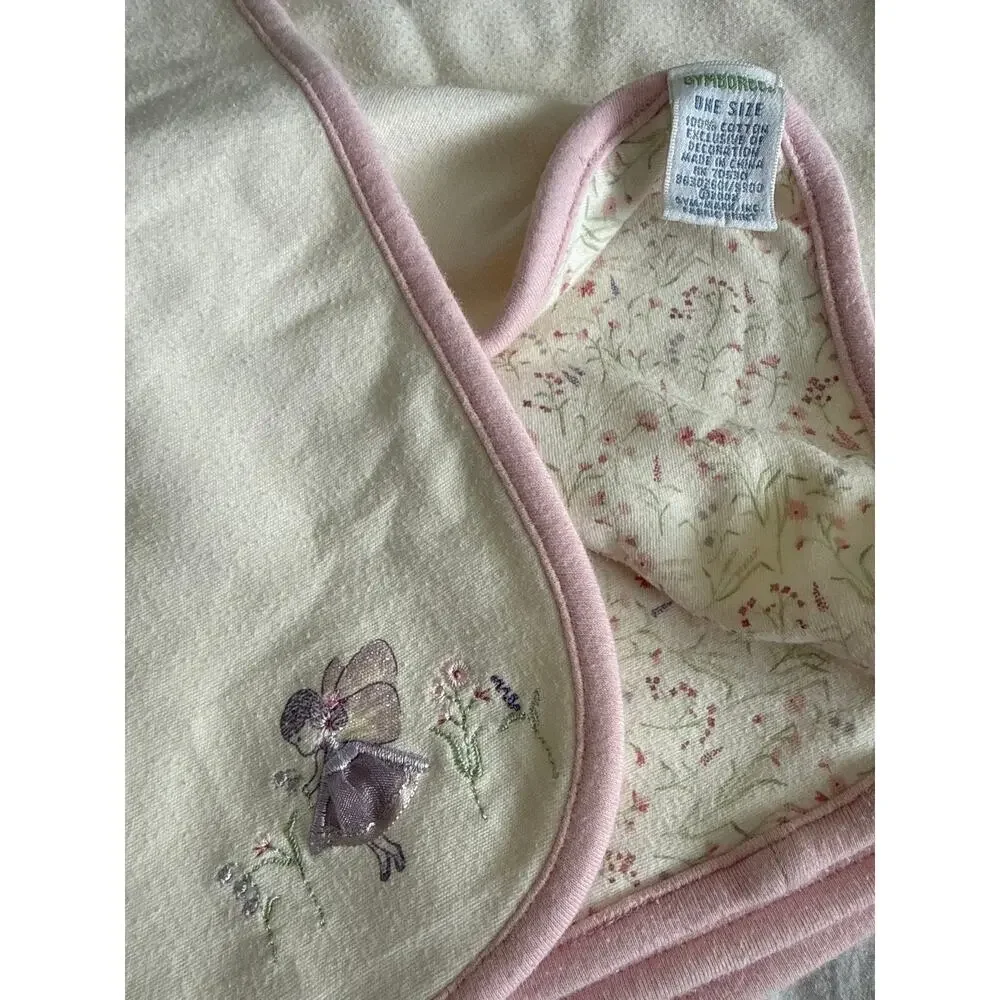 GYMBOREE FAIRY GARDEN - RARE - blanket - 2002
